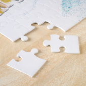 Monaco Europe reiskaart Legpuzzel (Zijkant)