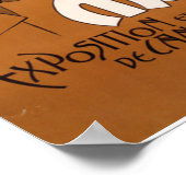 Monaco Expositie en concours de automobile 1900 Poster (Hoek)