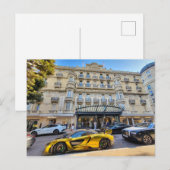 Monaco Fancy Hotel Briefkaart (Voorkant / Achterkant)