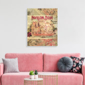 Monaco Fancy  Rivièra Frankrijk Canvas Afdruk (Insitu (Woonkamer))