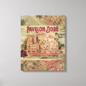 Monaco Fancy  Rivièra Frankrijk Canvas Afdruk (Voorkant)