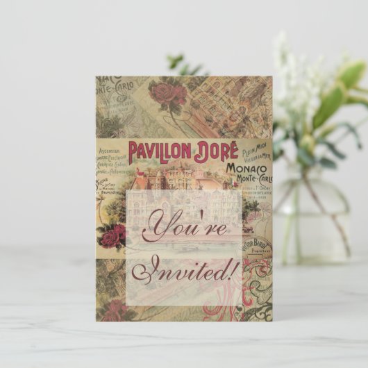 Monaco Fancy  Rivièra Frankrijk Kaart (Staand voorkant)