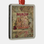 Monaco Fancy  Rivièra Frankrijk Metalen Ornament (Rechts)