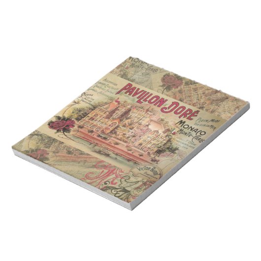 Monaco Fancy  Rivièra Frankrijk Notitieblok (Linkerzijde)