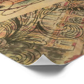 Monaco Fancy  Rivièra Frankrijk Poster (Hoek)