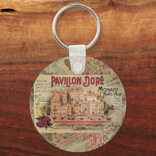 Monaco Fancy  Rivièra Frankrijk Sleutelhanger (Voorkant)