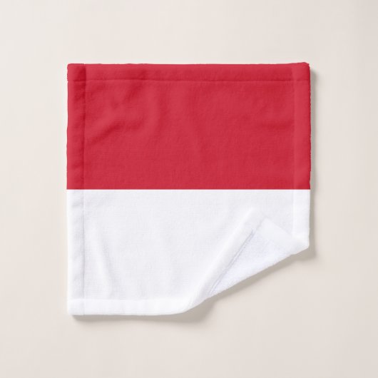Monaco Flag Bad Handdoek (Wasdoekje)