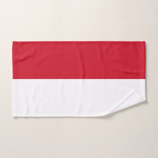 Monaco Flag Bad Handdoek (Handdoek)