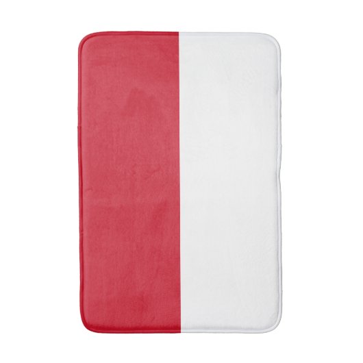 Monaco Flag Badmat (Voorkant Verticaal)