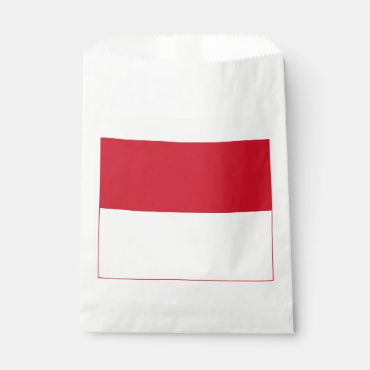 Monaco Flag Bedankzakje (Voorkant)