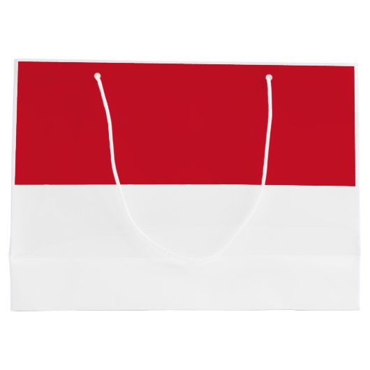 Monaco Flag Groot Cadeauzakje (Achterkant)