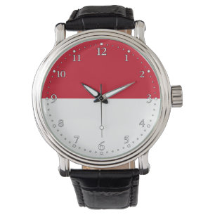 Monaco Flag Horloge