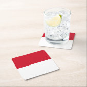 Monaco Flag Kartonnen Onderzetters (Insitu)