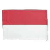 Monaco Flag Kussensloop (Voorkant)