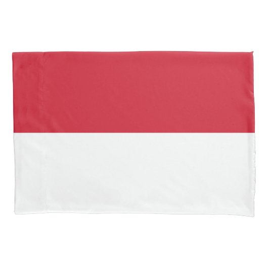 Monaco Flag Kussensloop (Voorkant)