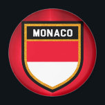 Monaco Flag Magneet<br><div class="desc">Monaco Flag</div>