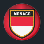 Monaco Flag Magneet<br><div class="desc">Monaco Flag</div>