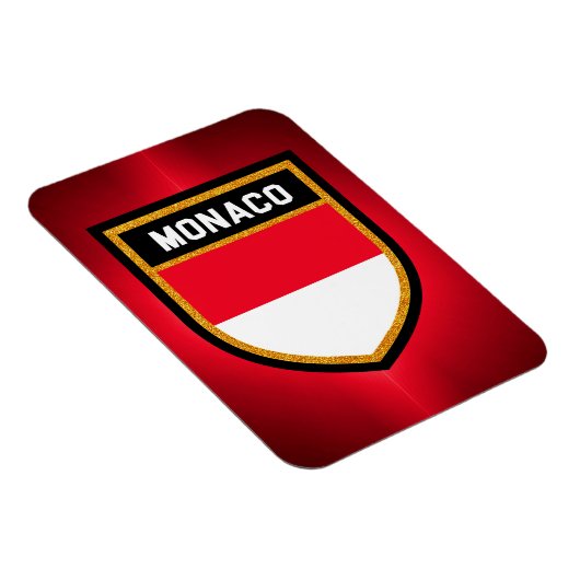 Monaco Flag Magneet (Rechterzijde)