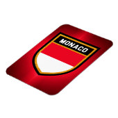 Monaco Flag Magneet (Linkerzijde)