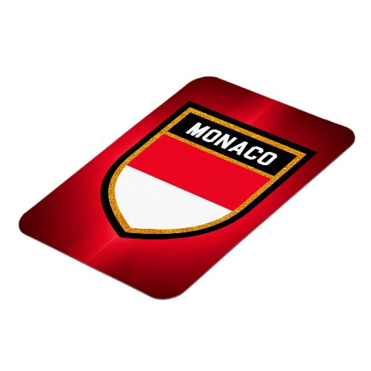 Monaco Flag Magneet (Linkerzijde)