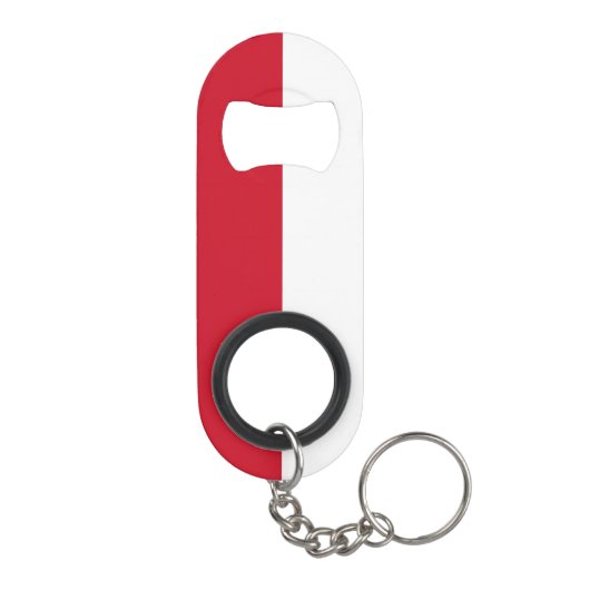 Monaco Flag Mini Flessenopener (Achterkant)