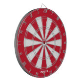 Monaco Flag Patriot's Bullseye Dartbord (Voorkant Links)