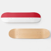 Monaco Flag Persoonlijk Skateboard (Horizontaal)