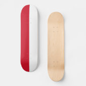 Monaco Flag Persoonlijk Skateboard (Voorkant)
