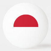 Monaco Flag Pingpongbal (Voorkant)