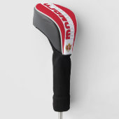 Monaco Flag Prachtige Patriotic Golfheadcover (Schuin)
