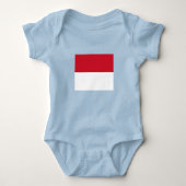 Monaco Flag Romper (Voorkant)
