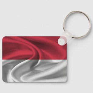 Monaco Flag Sleutelhanger
