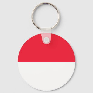 Monaco Flag Sleutelhanger