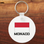 Monaco Flag Sleutelhanger (Voorkant)