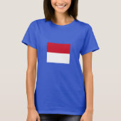 Monaco Flag T-shirt (Voorkant)