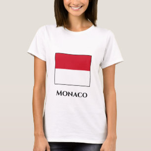 Monaco Flag T-shirt