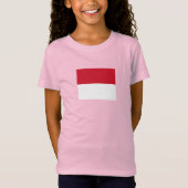 Monaco Flag T-shirt (Voorkant)