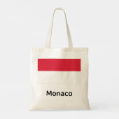 Monaco Flag Tote Bag (Achterkant)