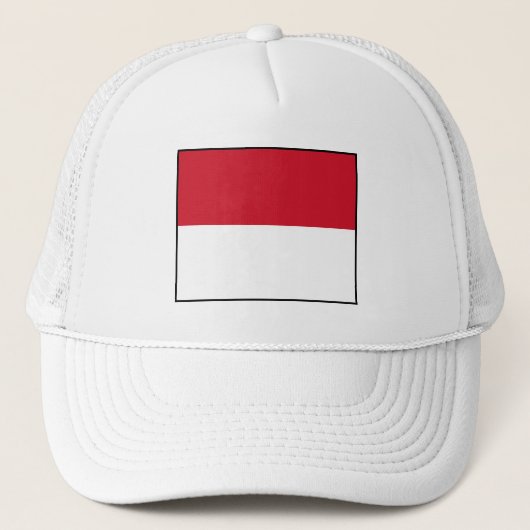 Monaco Flag Trucker Pet (Voorkant)