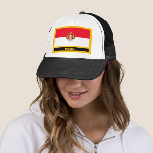 Monaco Flag Trucker Pet (In situ)