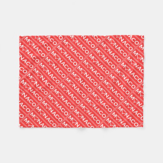 Monaco Fleece Deken (Voorkant (Horizontaal))