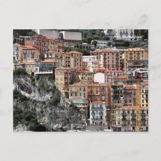 Monaco, Foto Ola Berglund Briefkaart (Voorkant)