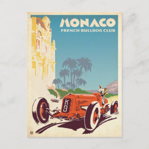 Monaco French Bulldog Club Briefkaart