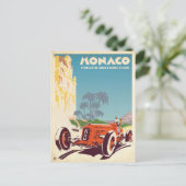 Monaco French Bulldog Club Briefkaart (Staand voorkant)