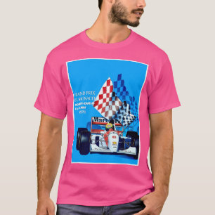 Monaco Grand Prix  1994 Auto Racing Print T-shirt
