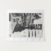 Monaco Grand Prix F1 Vlag Wandkleed (Voorkant (horizontaal))