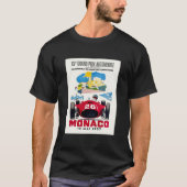Monaco Grand Prix-poster  T-shirt (Voorkant)