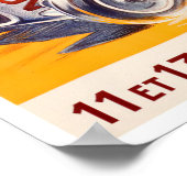 Monaco Grand Prix  Poster voor racewedstrijden 193 (Hoek)