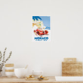 Monaco Grand Prix  Poster voor racewedstrijden 193 (Keuken)