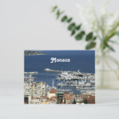 Monaco Harbour Briefkaart (Staand voorkant)